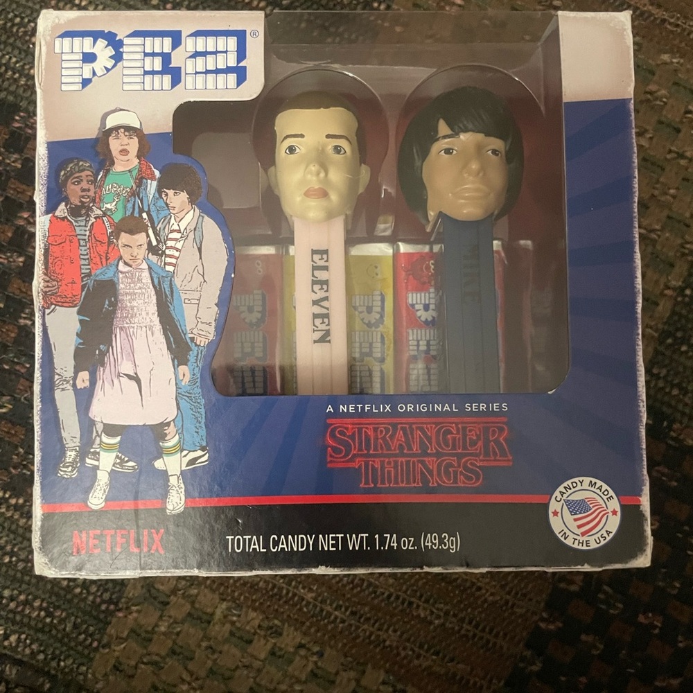 Stranger Things PEZ Dispenser Set